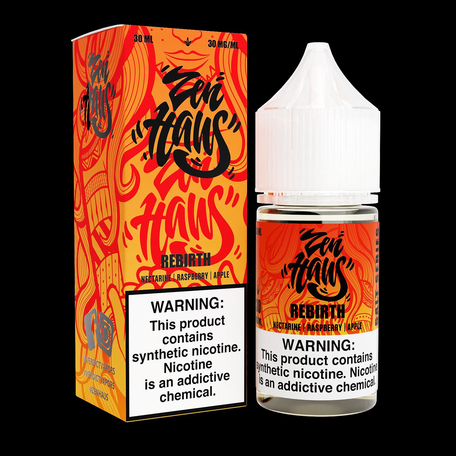 Rebirth by Zen Haus Salts Series 15ml with Packaging