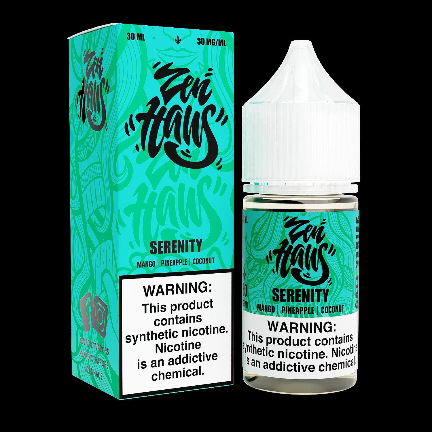 Serenity by Zen Haus Salts Series 30ml with Packaging