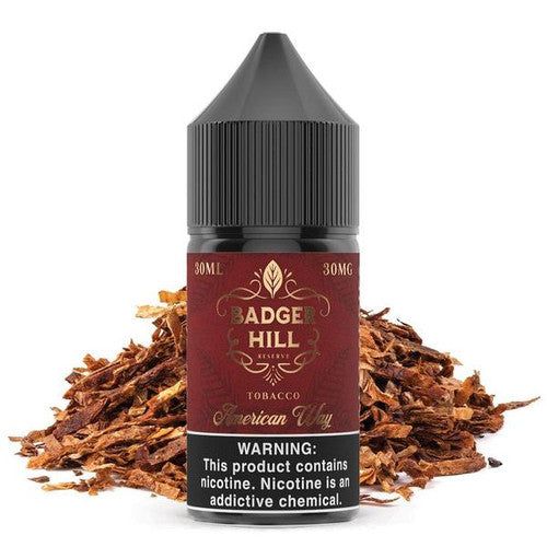 American Way by Badger Hill Reserve Salt Series 30mL Bottle