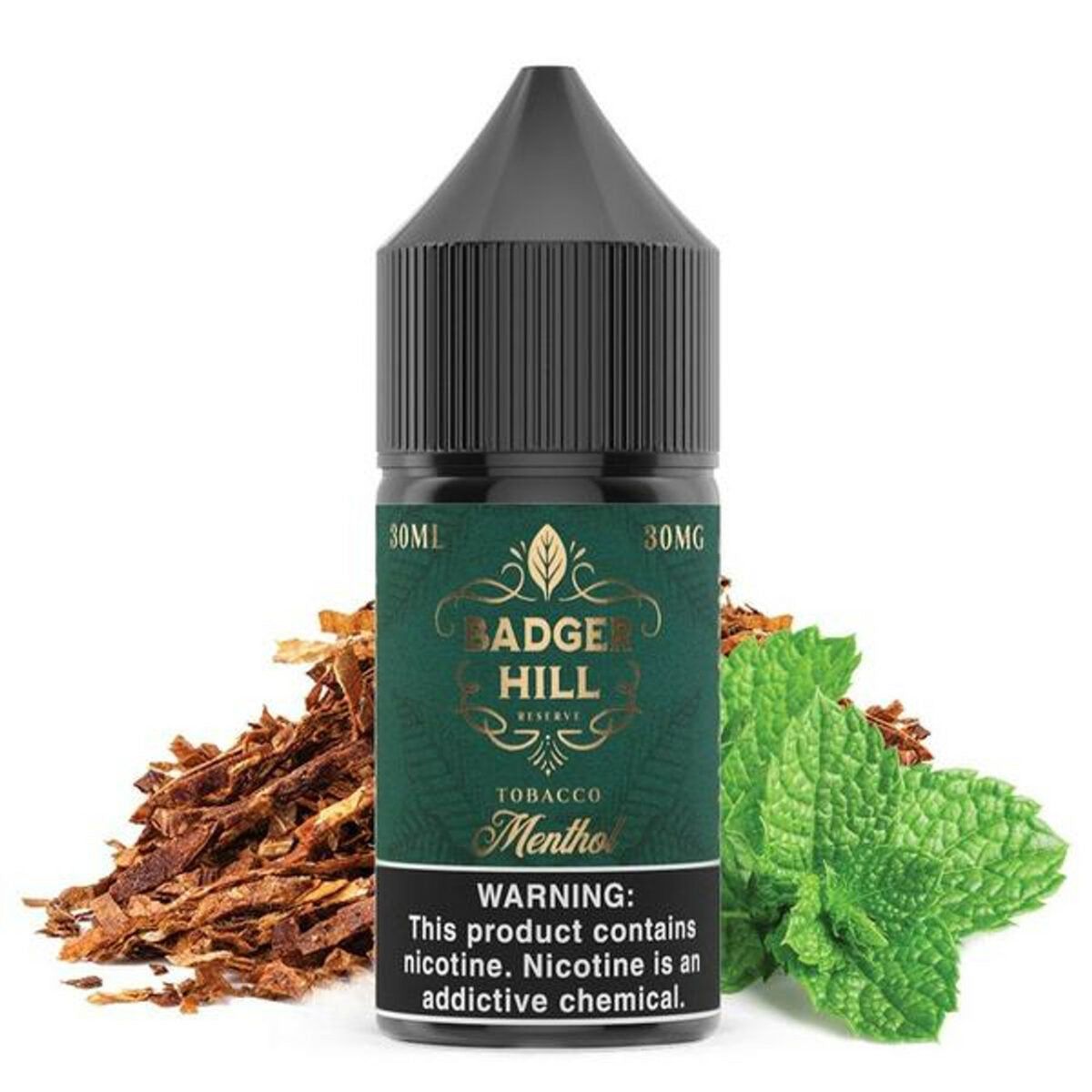 Menthol by Badger Hill Reserve Salt Series 30mL Bottle