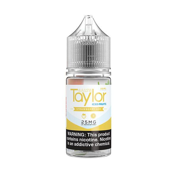 Strawberry Lem Iced by Taylor Salts E-Liquid 30mL Bottle