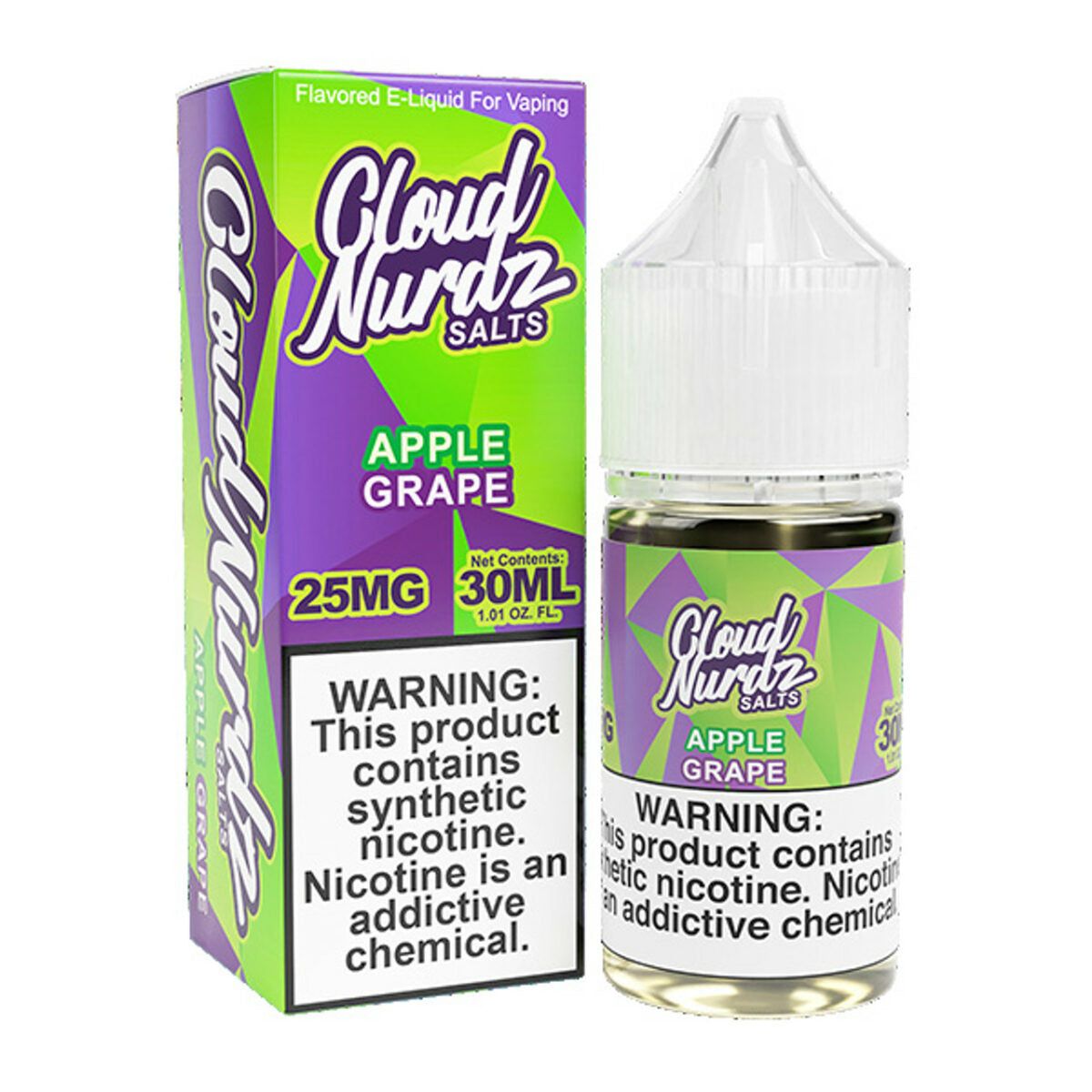 Grape Apple by Cloud Nurdz Salts Series 30mL with Packaging