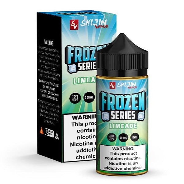 Frozen Limeade by Frozen Vape Co Series 100mL with Packaging
