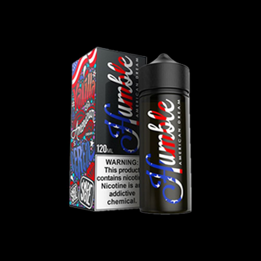 American Dream Tobacco-Free Nicotine By Humble 120ml with packaging