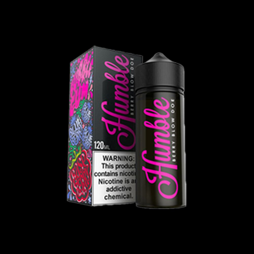 Berry Blow Doe by Humble Tobacco-Free Nicotine 120ml with packaging