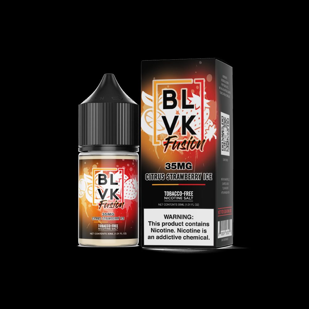 Citrus Strawberry Ice by BLVK TF-Nic Salt Series 30mL with Packaging
