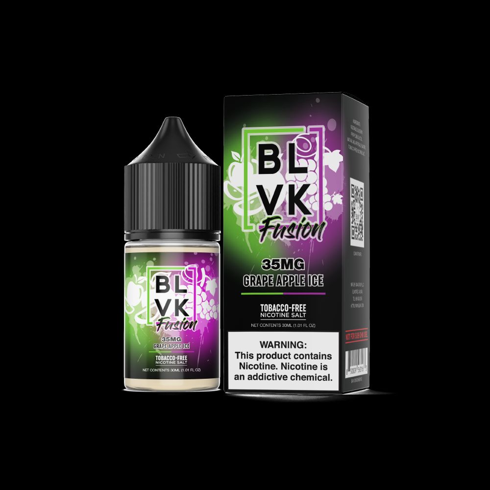 Grape Apple Ice by BLVK Salt Series 30mL with Packaging