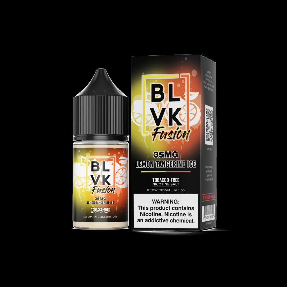 Lemon Tangerine Ice by BLVK TF-Nic Salt Series 30mL with Packaging