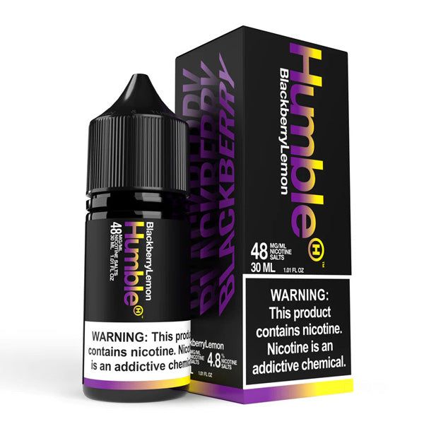 Blackberry Lemon by Humble Salts Tobacco-Free Nicotine Series 30mL with Packaging