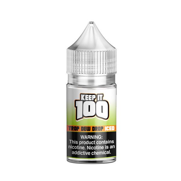 Trop Dew Drop Iced by Keep It 100 Tobacco-Free Nicotine Salt Series 30mL Bottle