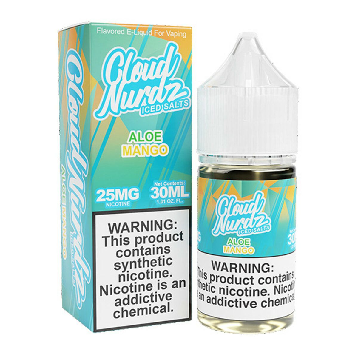 Aloe Mango Iced by Cloud Nurdz Salts Series 30mL with Packaging