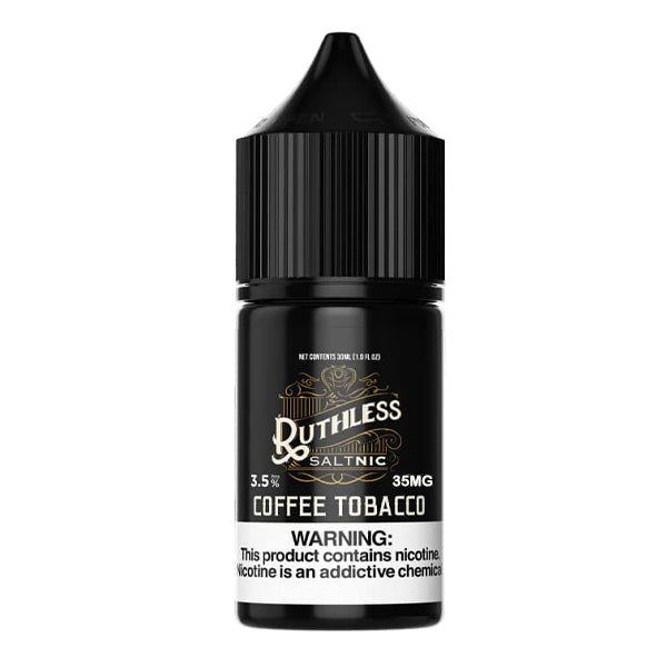 Coffee Tobacco by Ruthless Salt Series 30mL Bottle