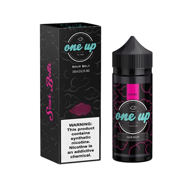 Sour Belts by One Up TFN E-Liquid 100mL (Freebase) with Packaging
