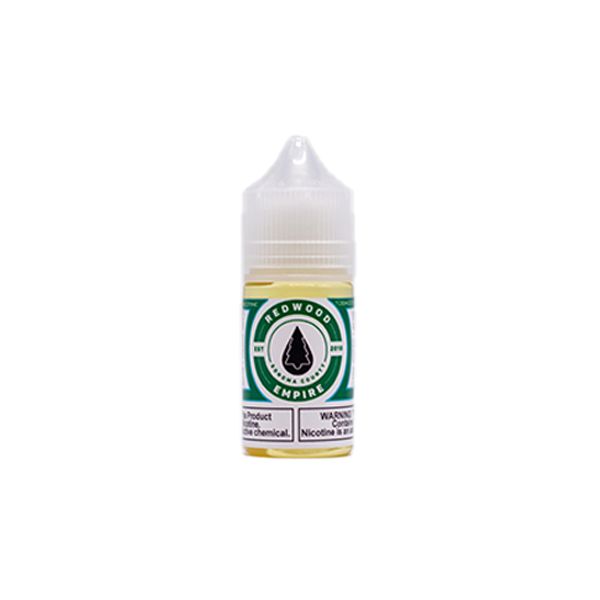 Green Glass Ice (Dark Green Blue) by Redwood Salt Series E-Liquid 30mL (Salt Nic)