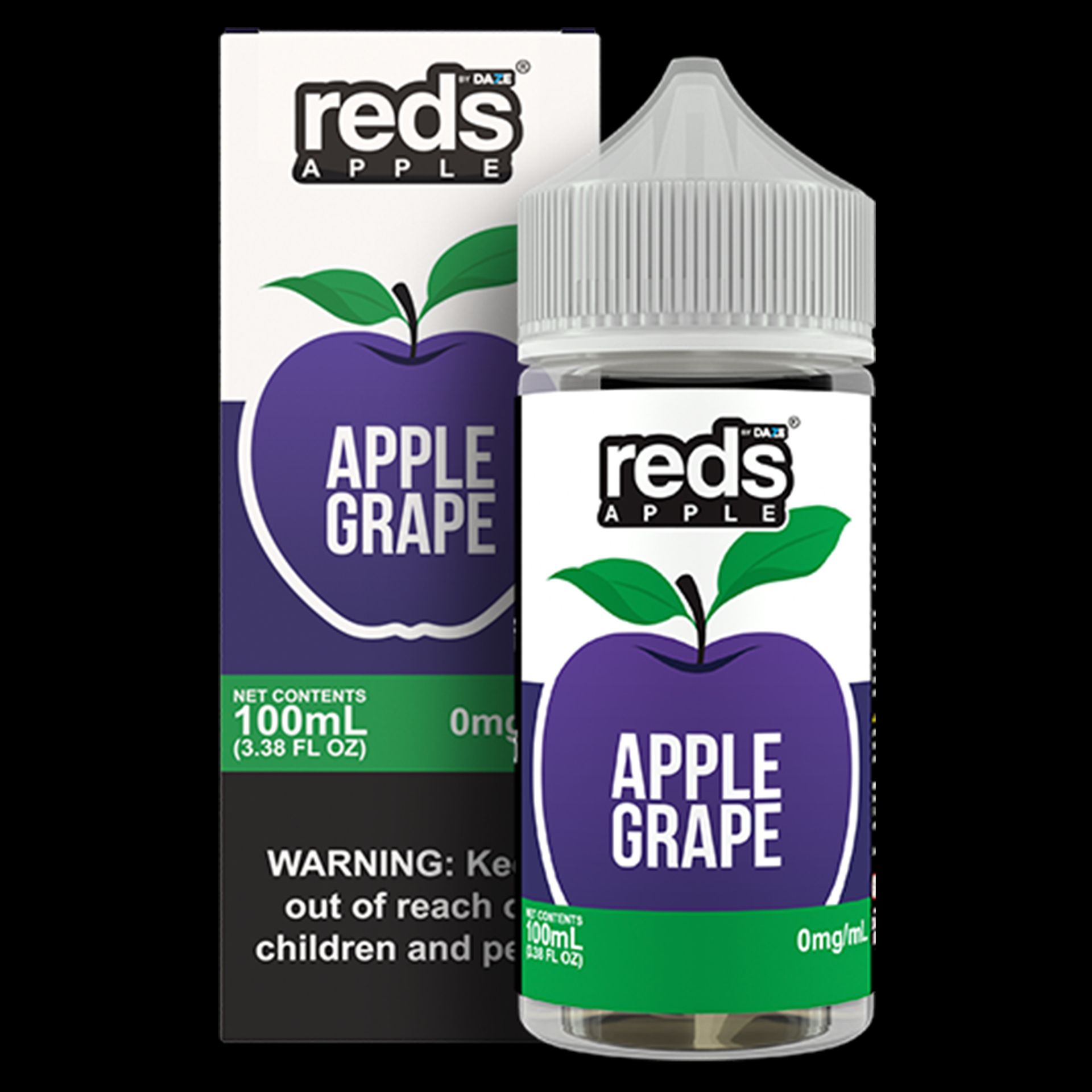 Grape by 7Daze Reds E-Liquid 100mL (Freebase) with Packaging