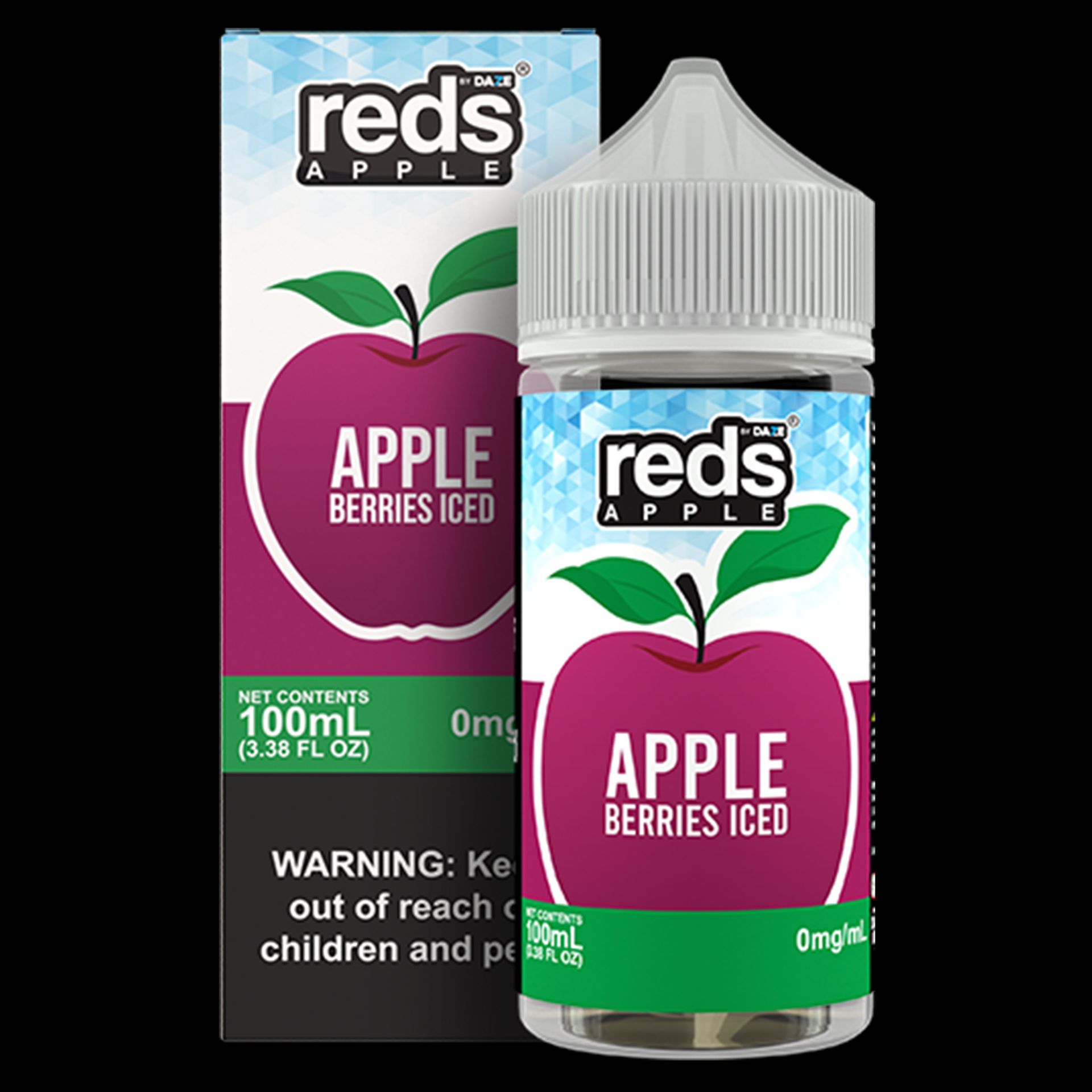 Berries Ice by 7Daze Reds E-Liquid 100mL (Freebase) with Packaging