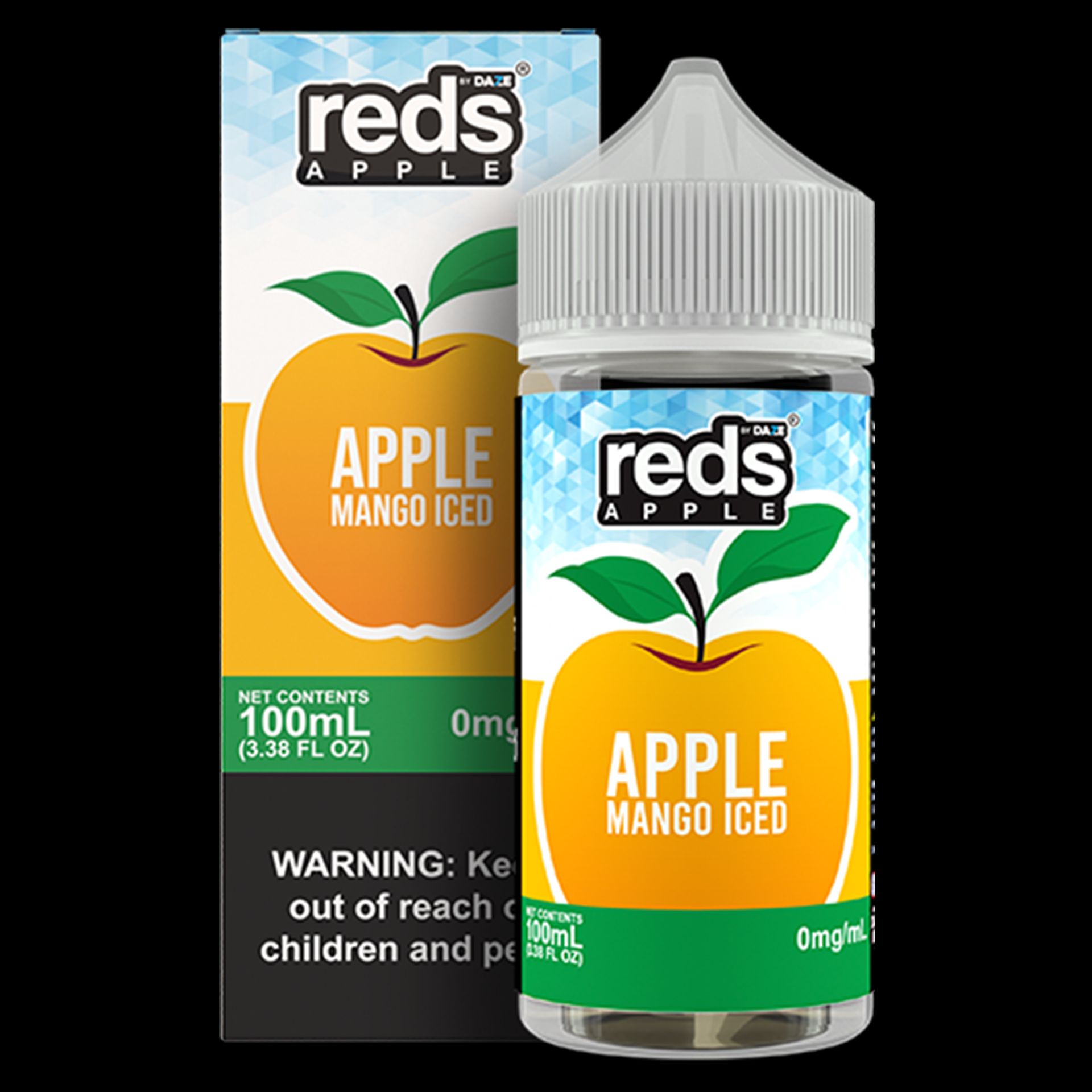 Mango Ice by 7Daze Reds E-Liquid 100mL (Freebase) with Packaging