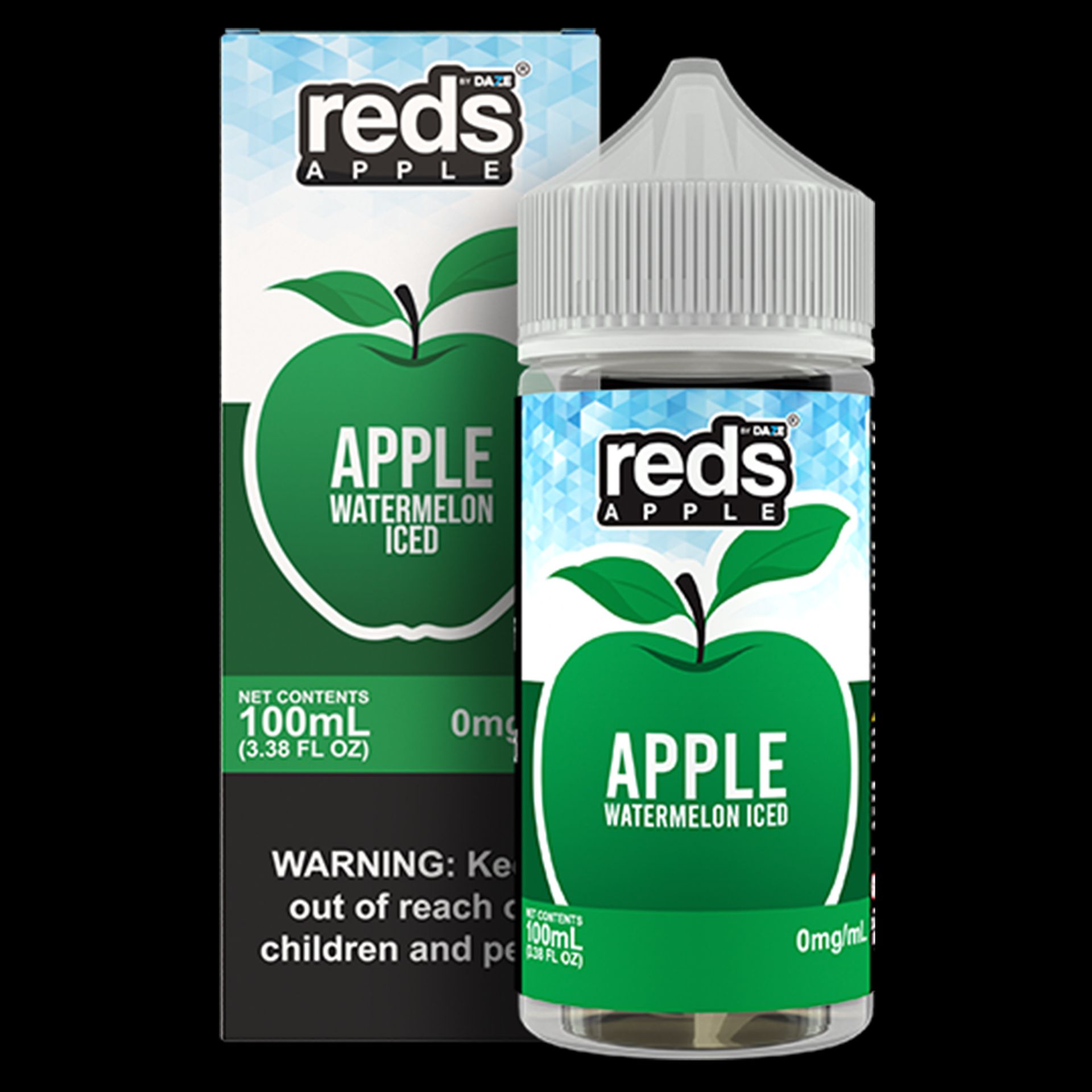 Watermelon Ice by 7Daze Reds E-Liquid 100mL (Freebase) with Packaging