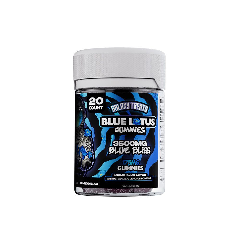Galaxy Treats Calea Zacatechichi Gummies (3500mg 20ct Jar) Bottle
