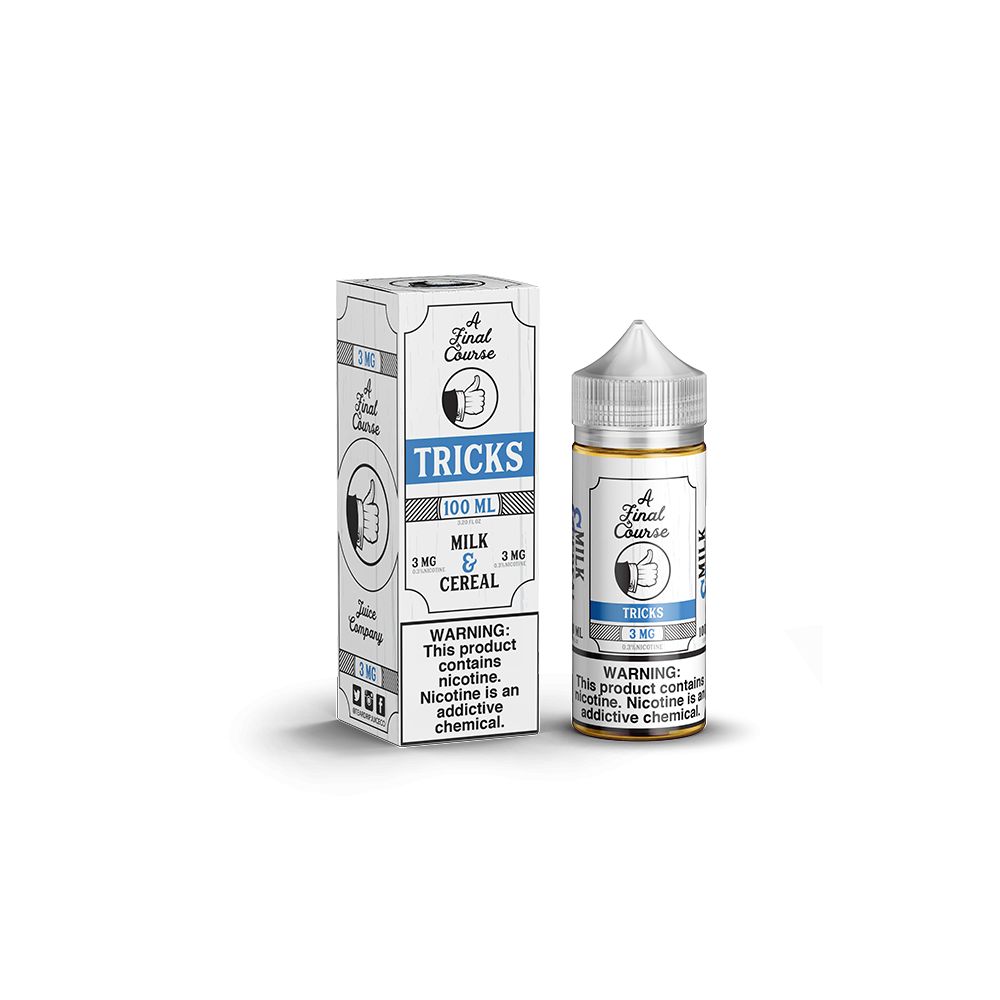 Tricks by A Final Course E-Liquid 100mL Freebase with Packaging