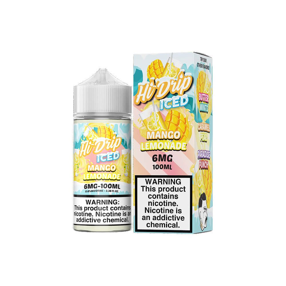Mango Lemonade Iced | Hi-Drip Series E-Liquid | 100mL Mango Lemonade Iced with Packaging