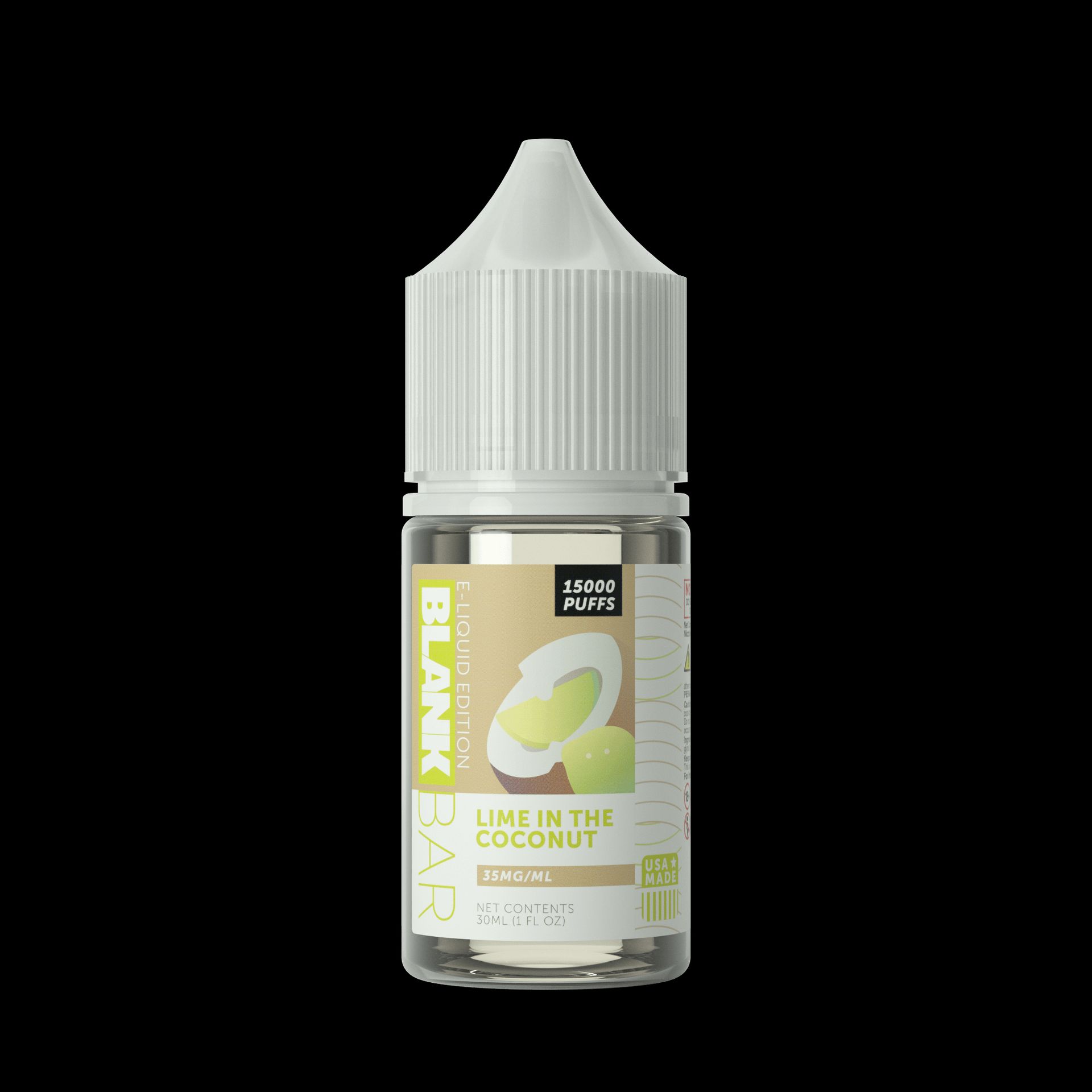 Lime in the Coconut | Blank Bar 15000 Puff Juice Salt Series | 30mL