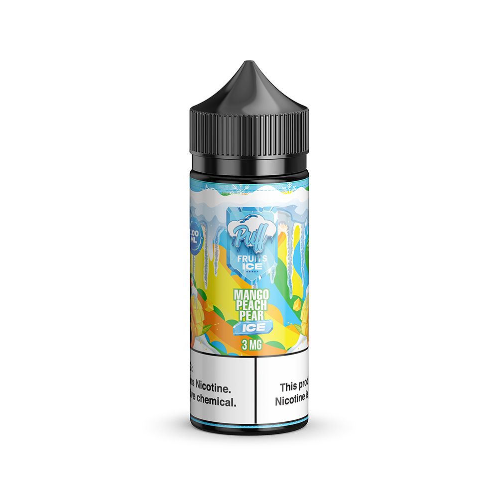 Mango Peach Pear Ice | Puff Fruits & Fruit ICE | 100mL | 3mg