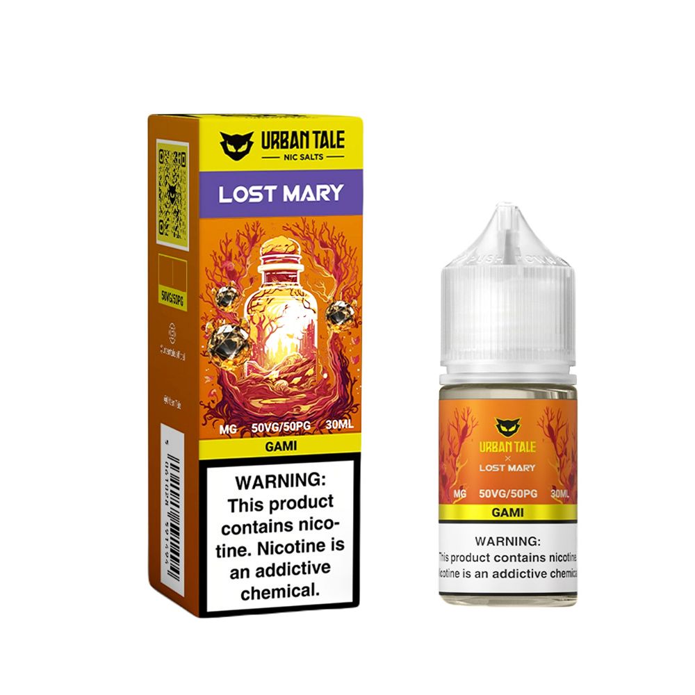 Gami Urban Tale Lost Mary Salt 30m with packaging