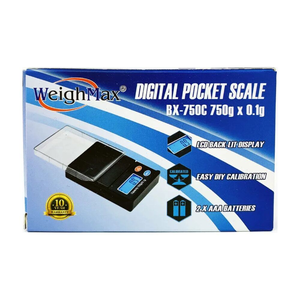 WeighMax Digital Pocket Scale BX-750C