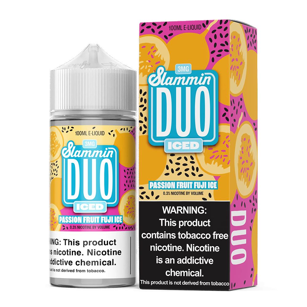 Passionfruit Fuji Ice | Slammin | 100mL with packaging