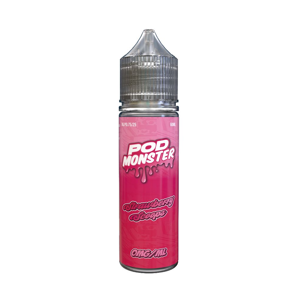 Strawberry Scoops | Pod Monster | 60mL