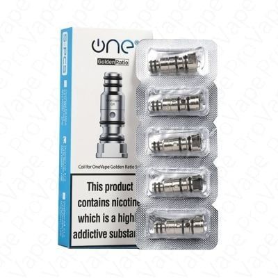 OneVape Golden Ratio Replacement Coils 5-Pack 0.6ohm