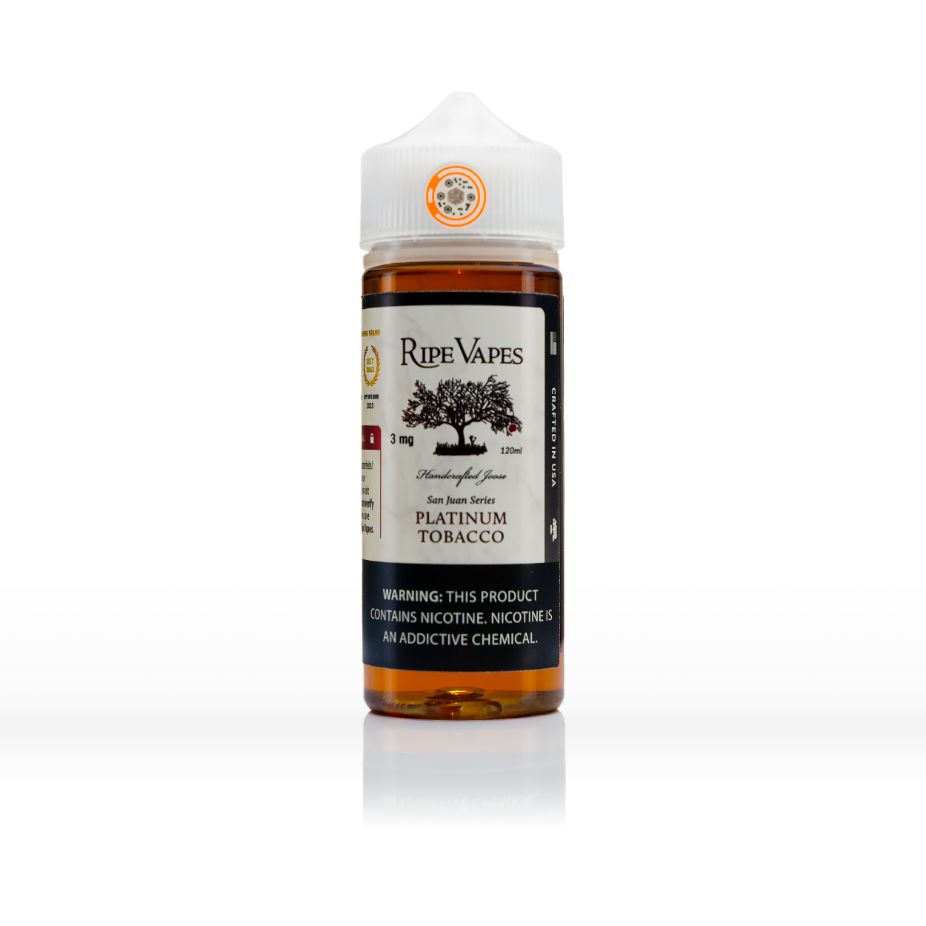 Ripe Vapes - Platinum Tobacco - 120mL Bottle