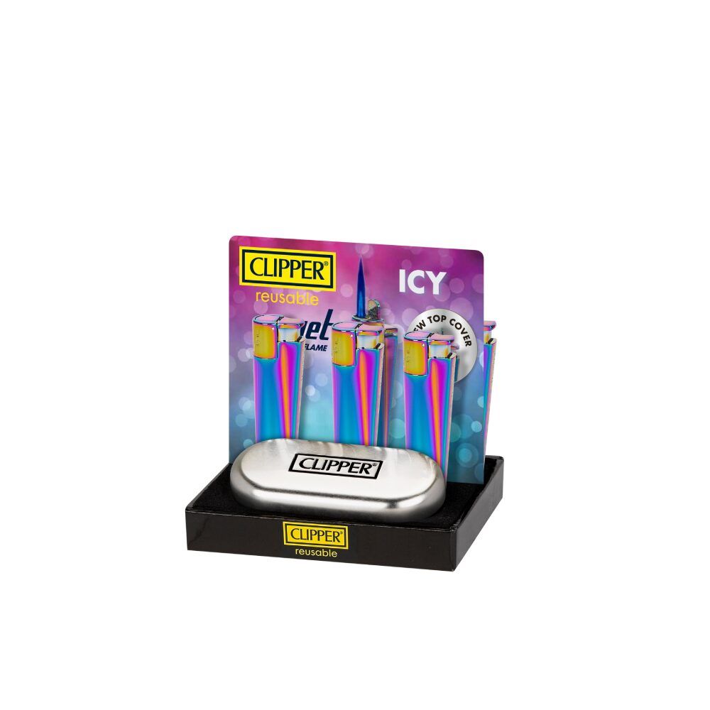 Clipper CMKJ11 Jet Flame (12pc Display) - Icy (SAS)