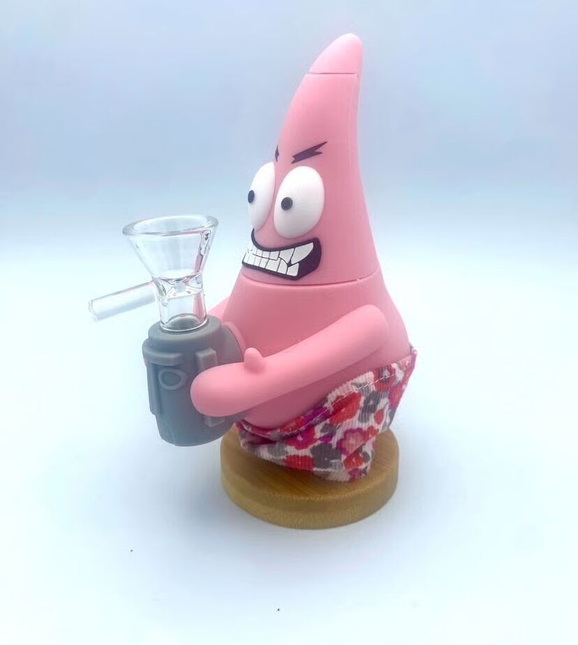 Non branded SHP29 Patrick Star Silicone Hand Pipe