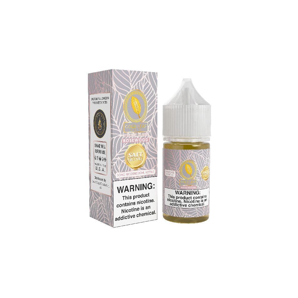 Gold Leaf - Rosewood - 30mL Salts with packaging