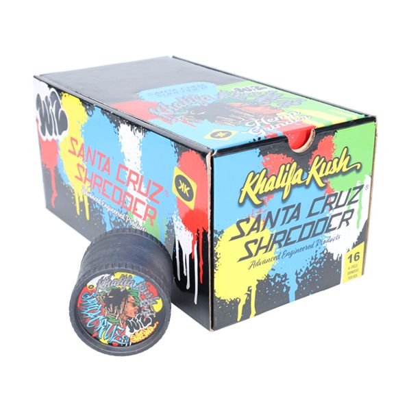 Khalifa Kush Grinder 4-Part with packaging