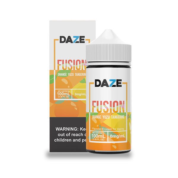 Orange Yuzu Tangerine by 7Daze Fusion 100mL with Packaging