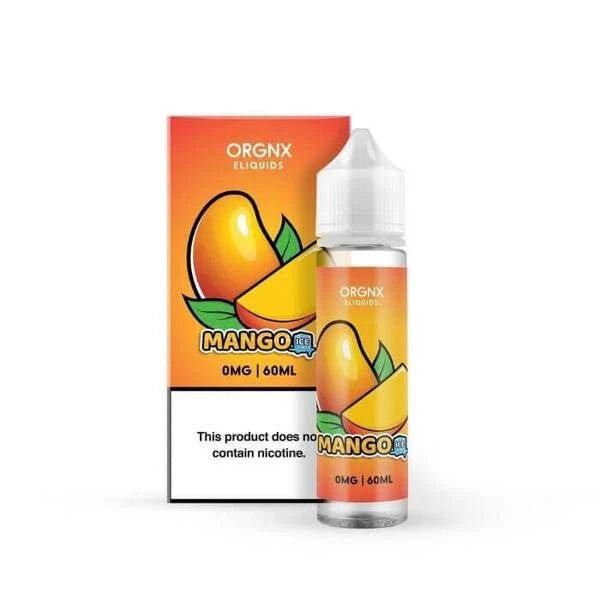 ORGNX - Mango Ice - 60mL with packaging