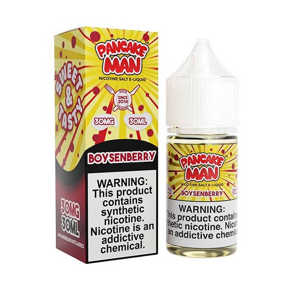 Boysenberry | Pancake Man Salts | 30mL with packaging