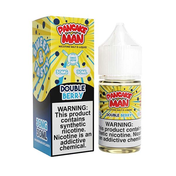 Double Berry | Pancake Man Salts | 30mL with packaging