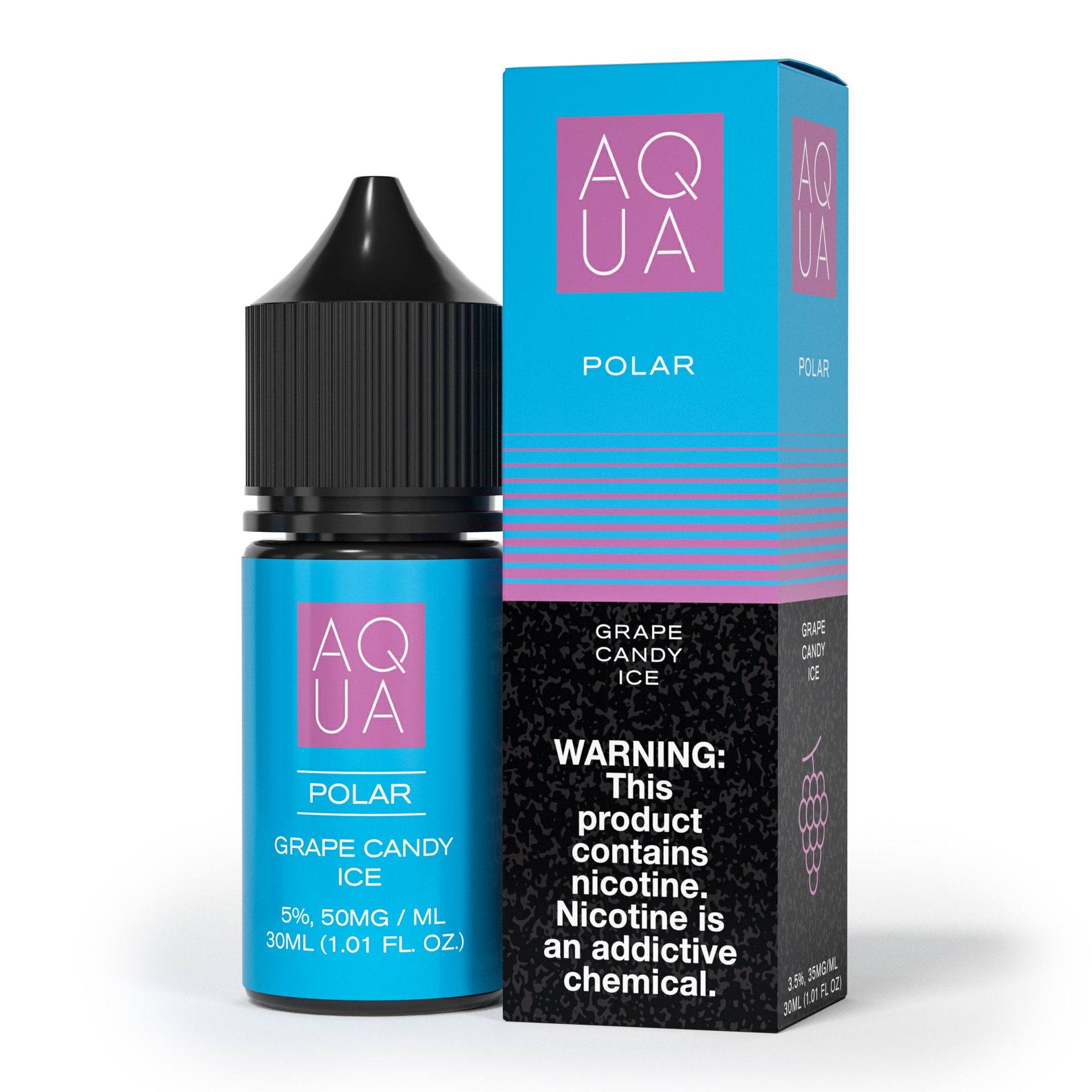 Aqua - Polar - 30mL Salts Bottle with packaging