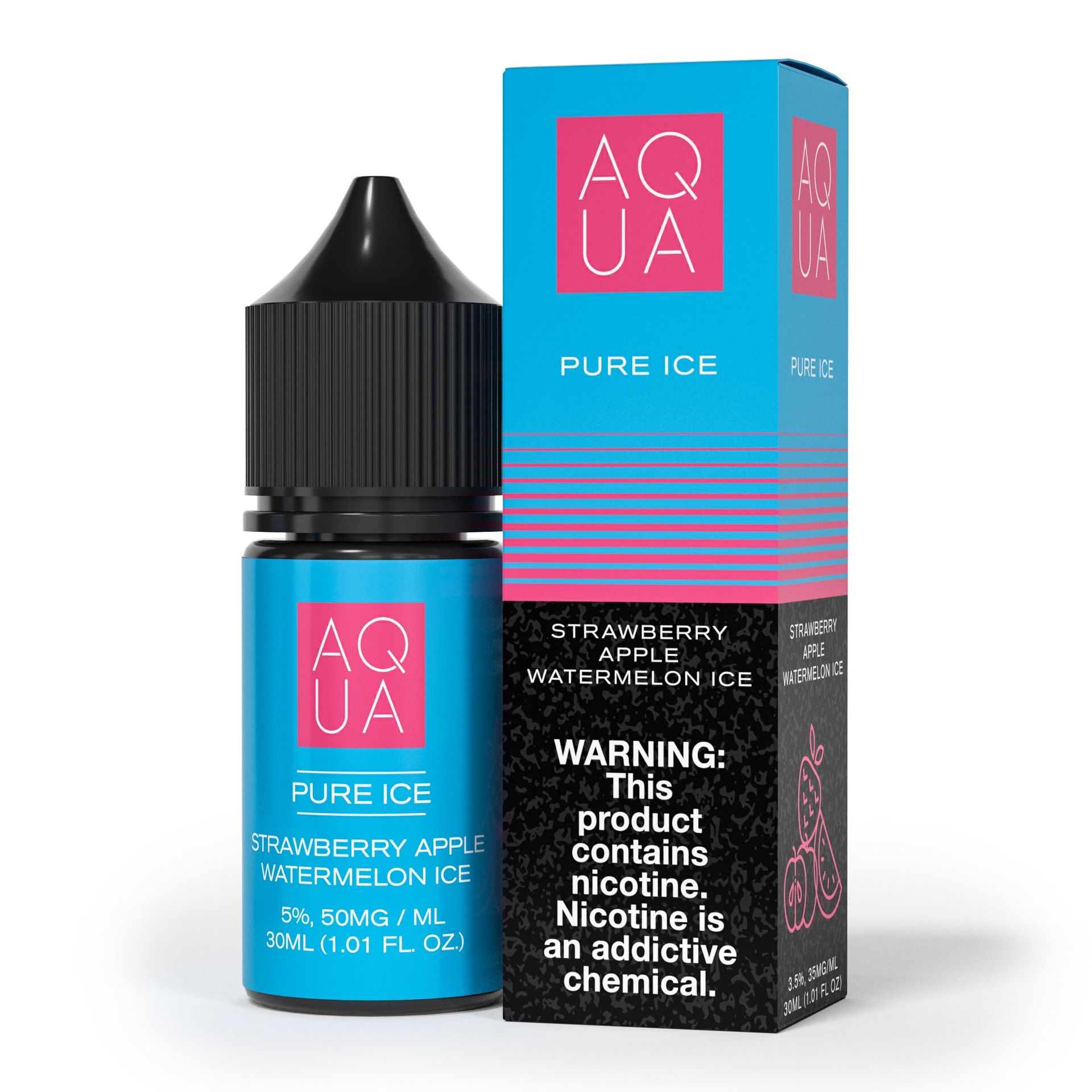 Aqua - Pure Menthol - 30mL Salts with packaging