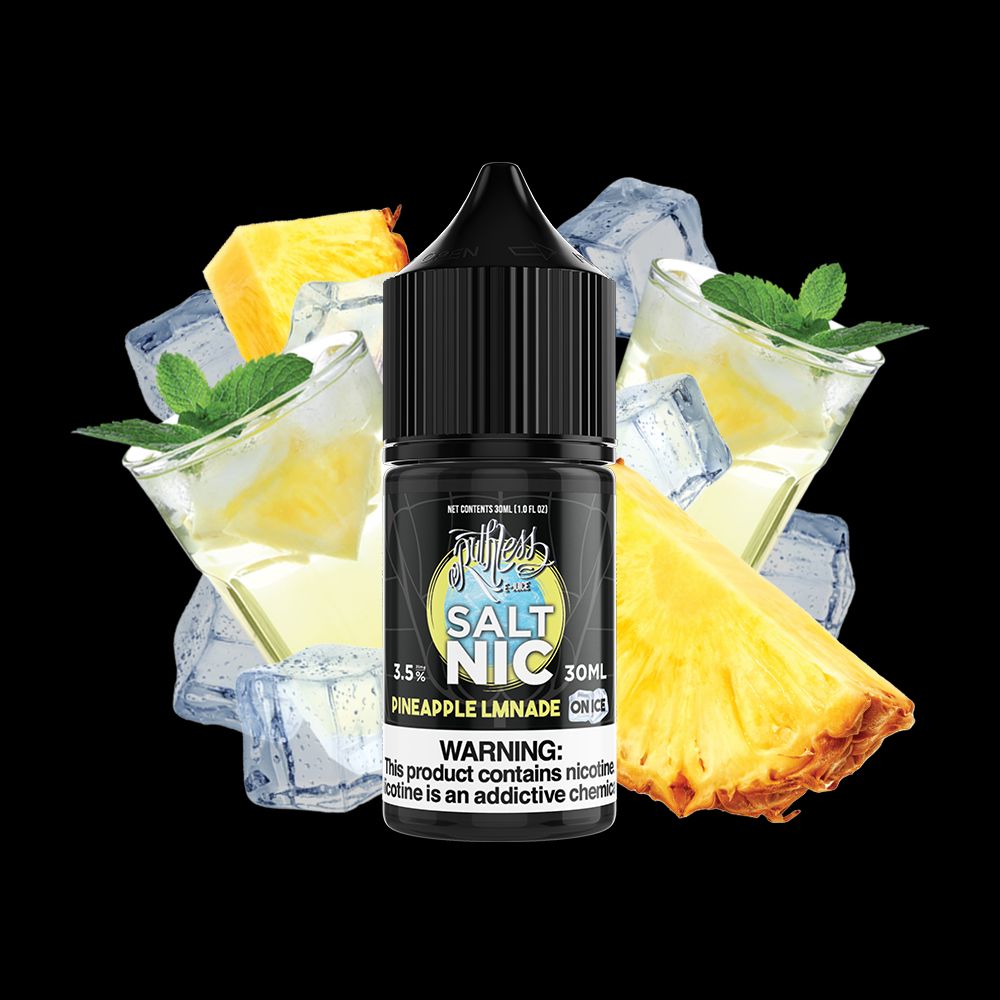 Pineapple Lmnade on Ice by Ruthless Salt Series 30mL Bottle