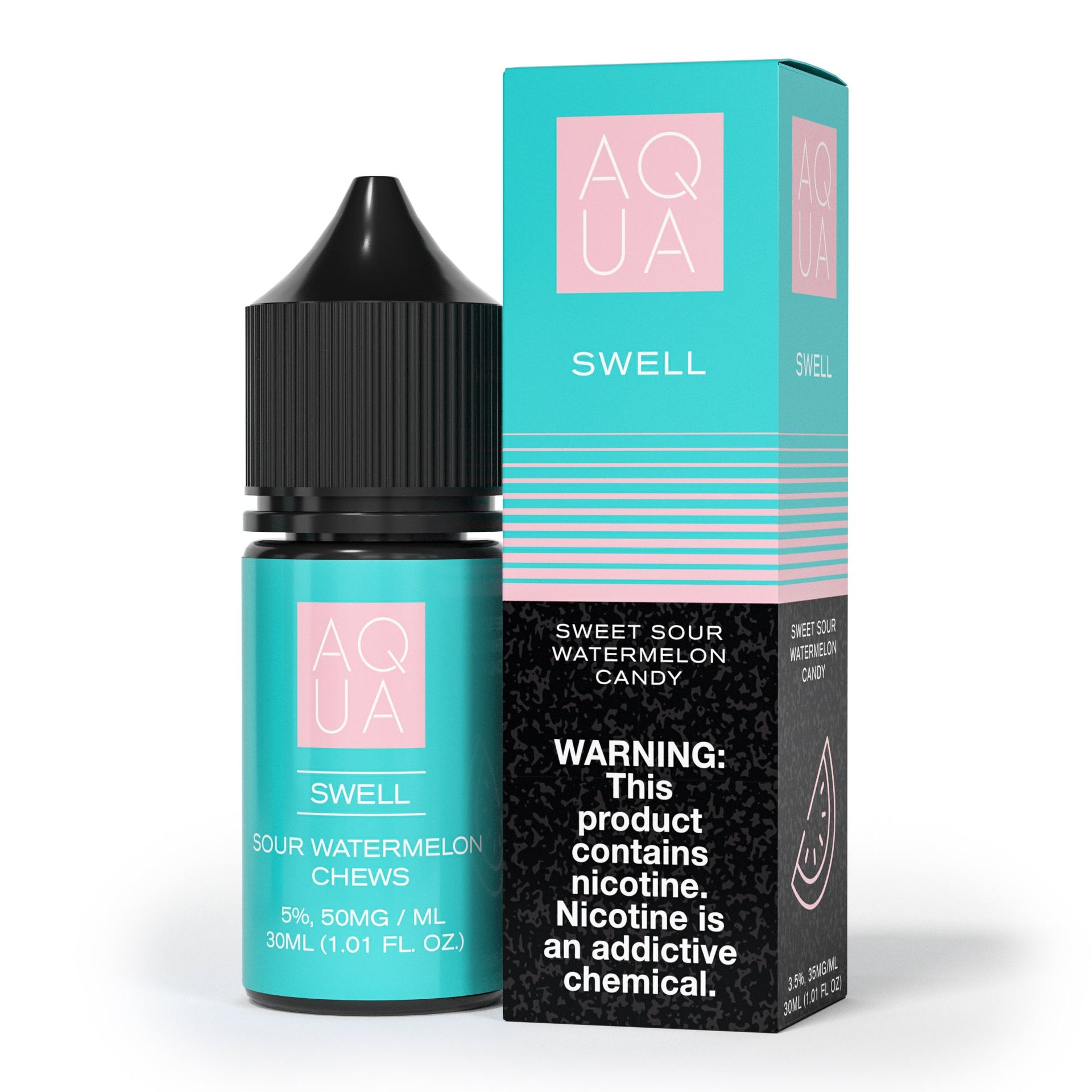 Aqua - Swell - 30mL Salts Bottle with packaging