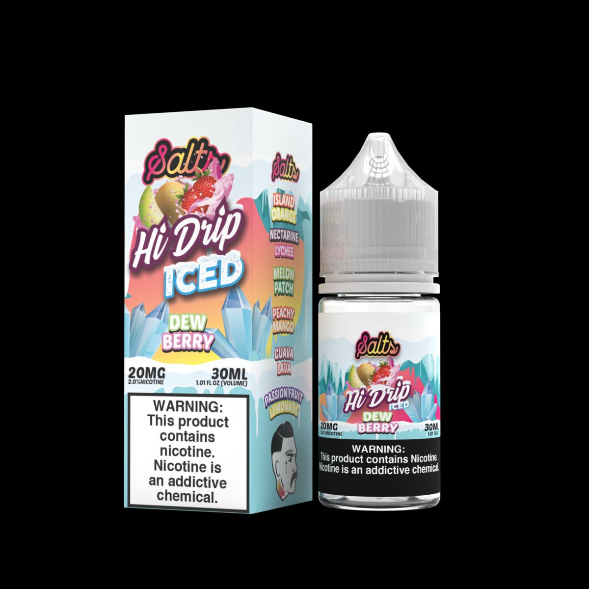 Dewberry Iced by Hi-Drip Salts Series 30mL with Packaging