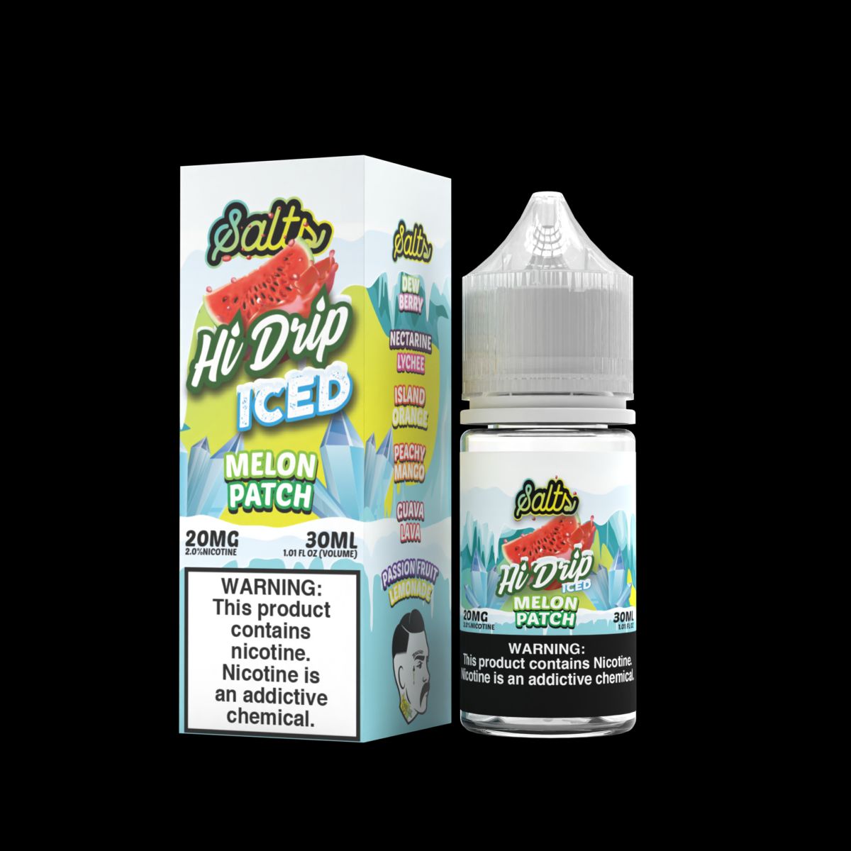 Melon Patch Iced by Hi-Drip Salts Series 30mL with Packaging