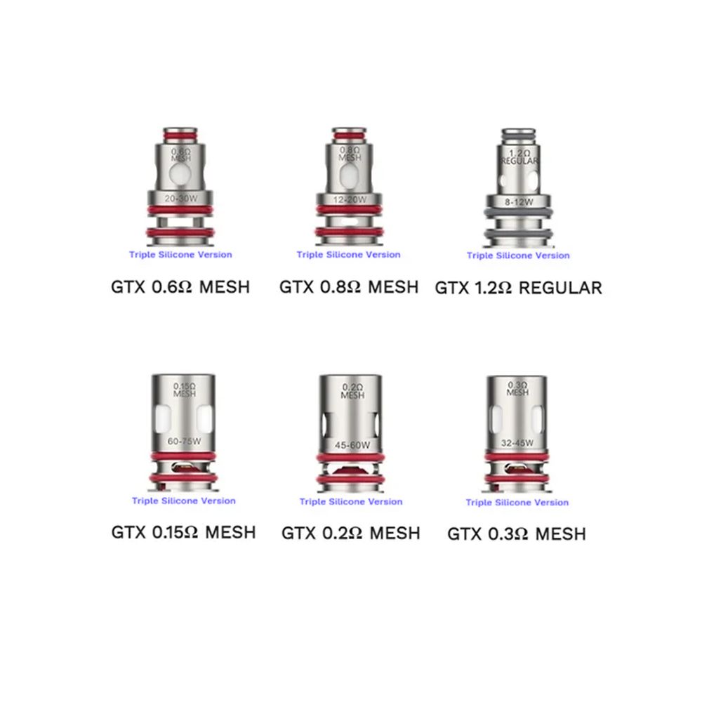 Vaporesso GTX-2 Coils | 5-Pack group photo