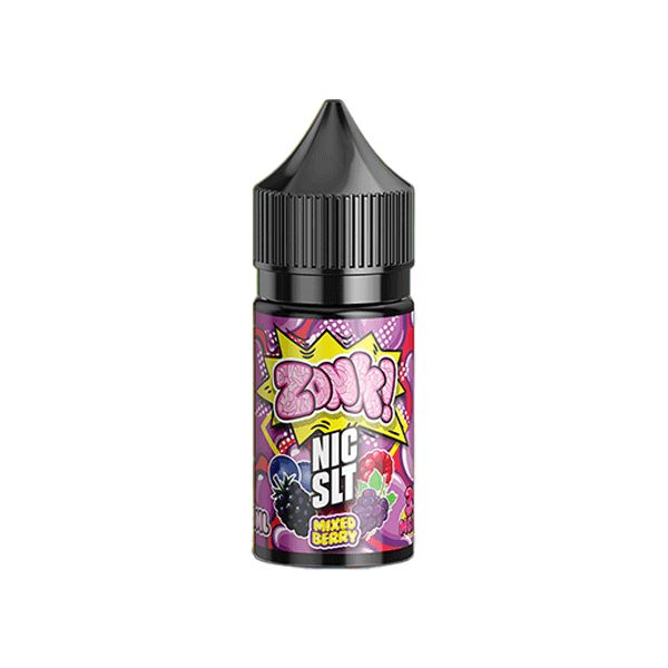 ZoNk! Mixed Berry by Juice Man Salts 30mL Series Bottle