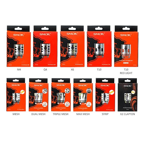 SMOK TFV12 Prince Coils 3-Pack group photo